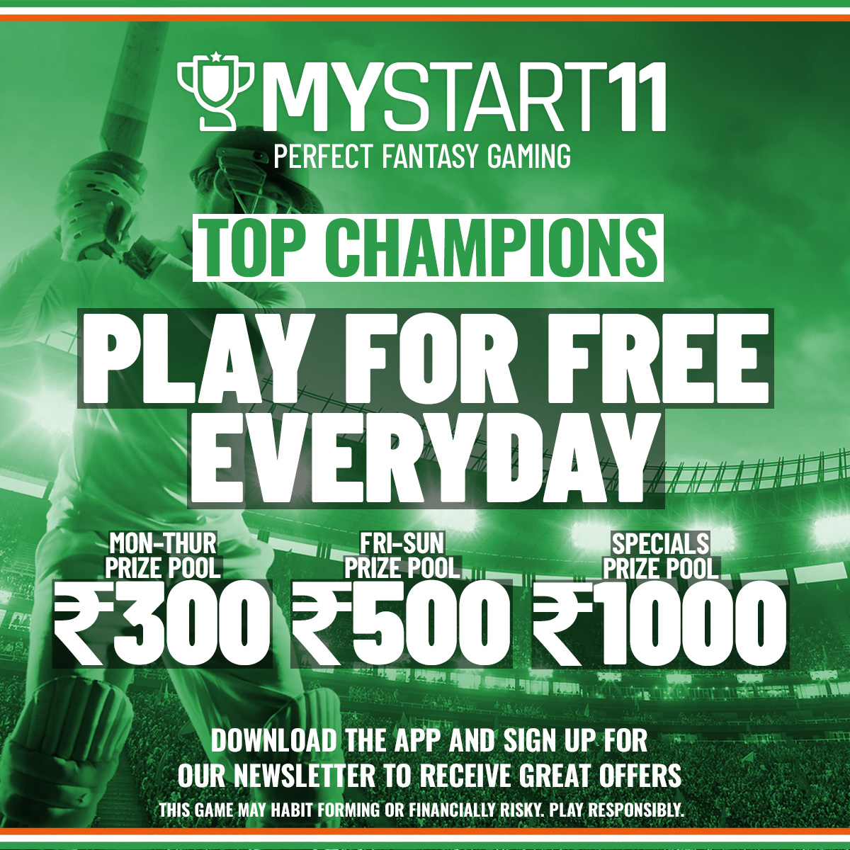 Play free & win everyday